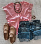Pink Studded Top