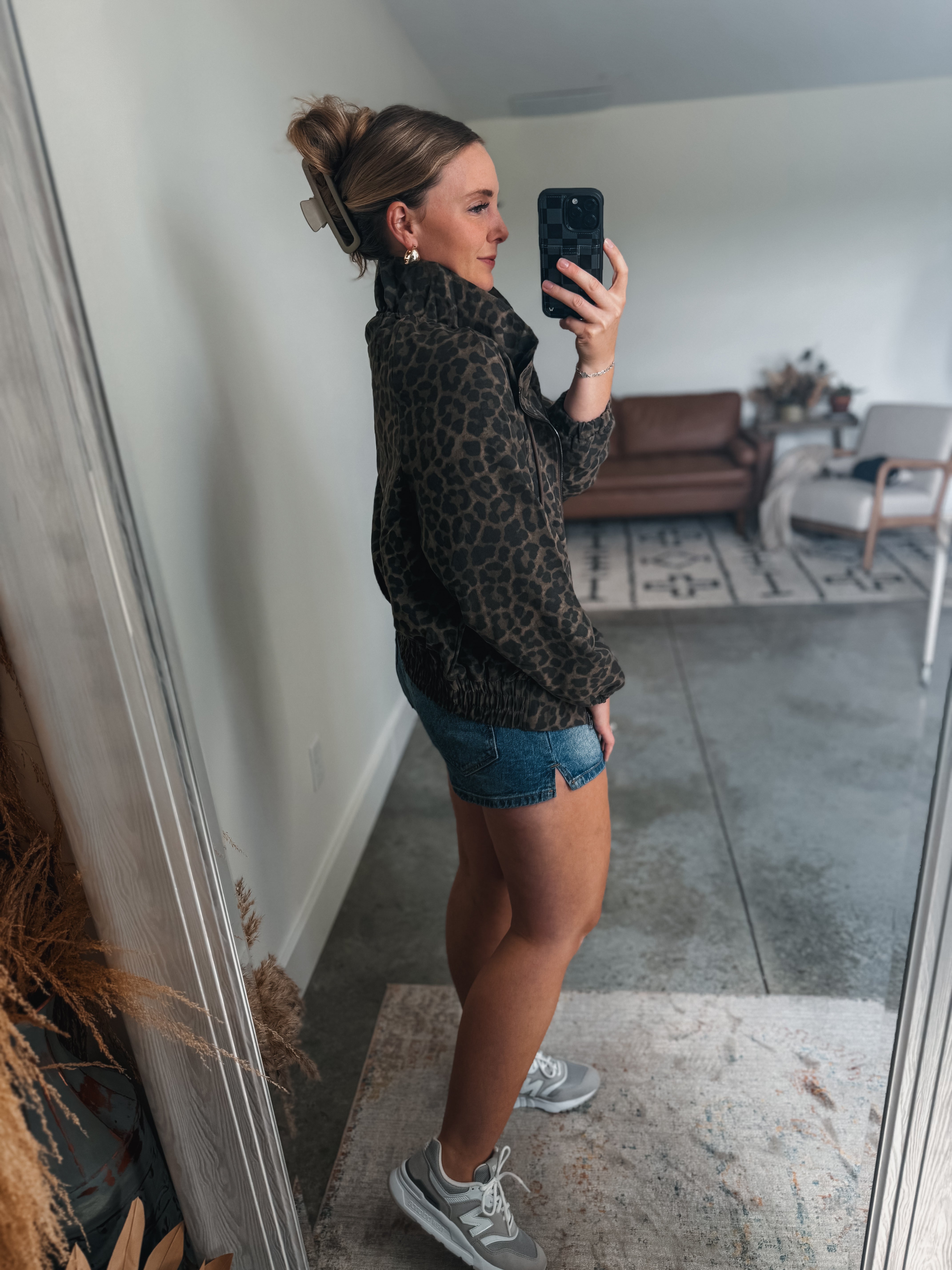 Leopard Print Jacket