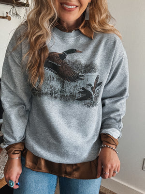 Retro Duck Crewneck