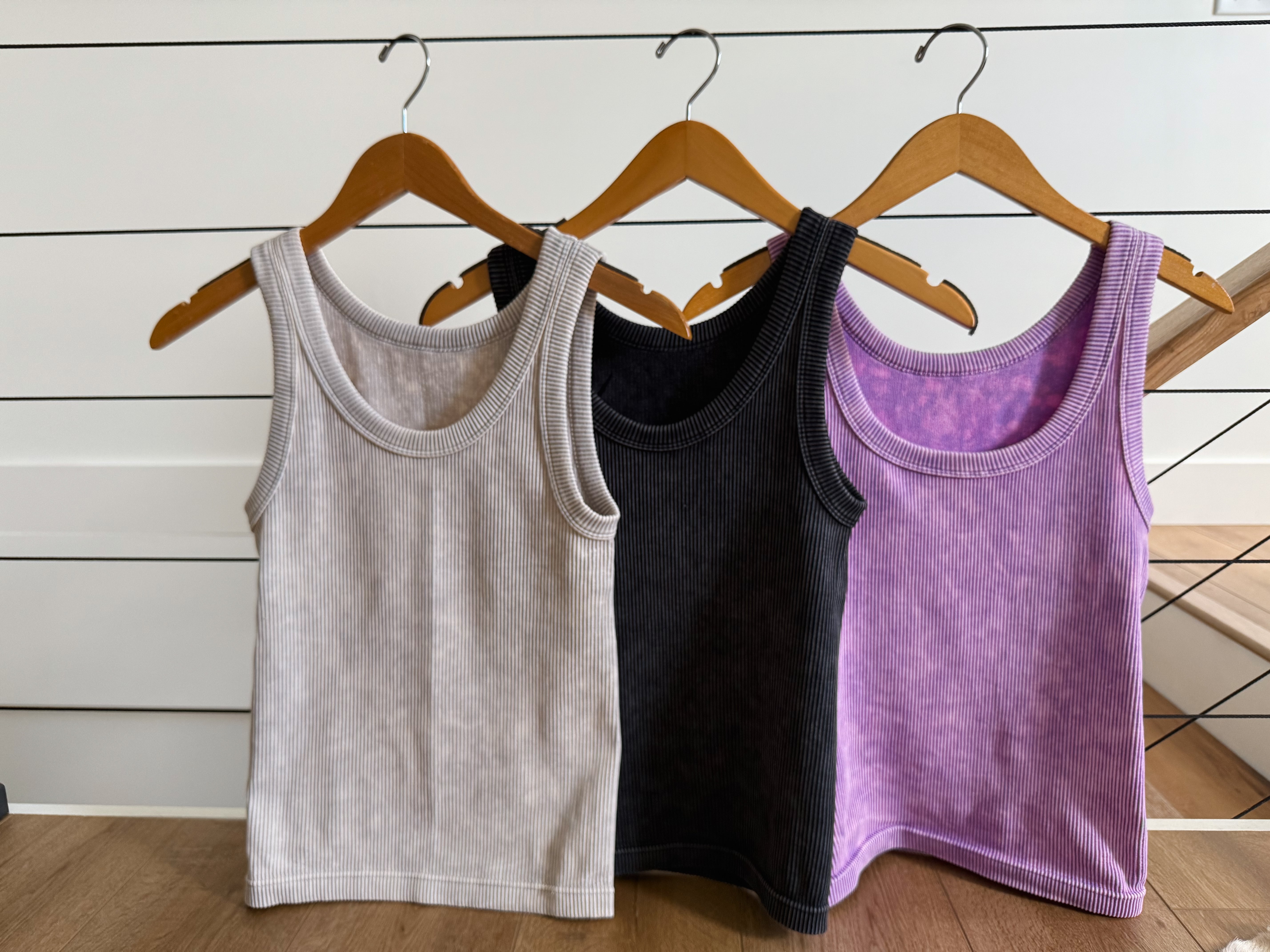 Ribbed Seamless Tank