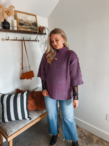 Plum Sweater