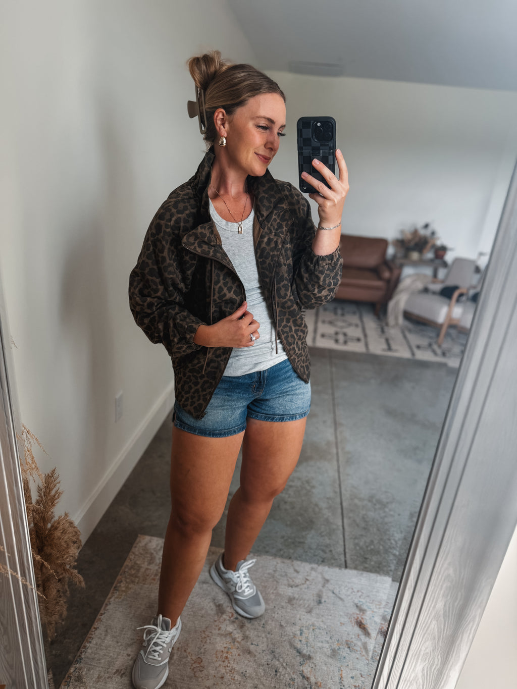 Leopard Print Jacket