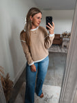 Colorblock Crewneck