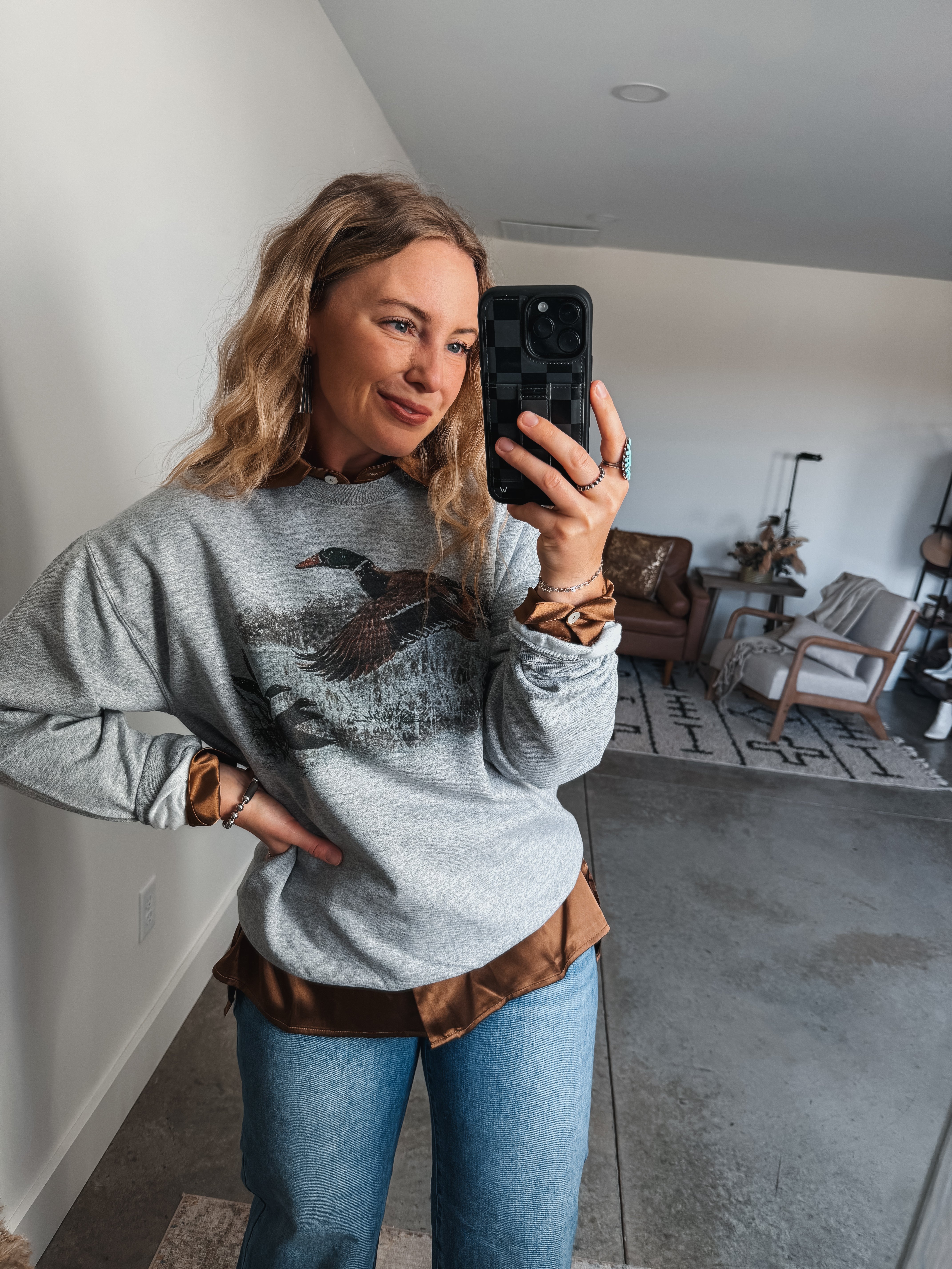 Retro Duck Crewneck