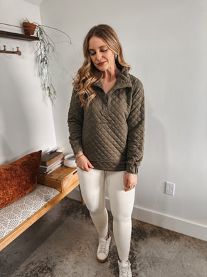 Ivy Quilted Pullover