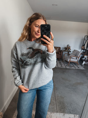 Retro Duck Crewneck