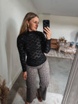 Black Lace Top