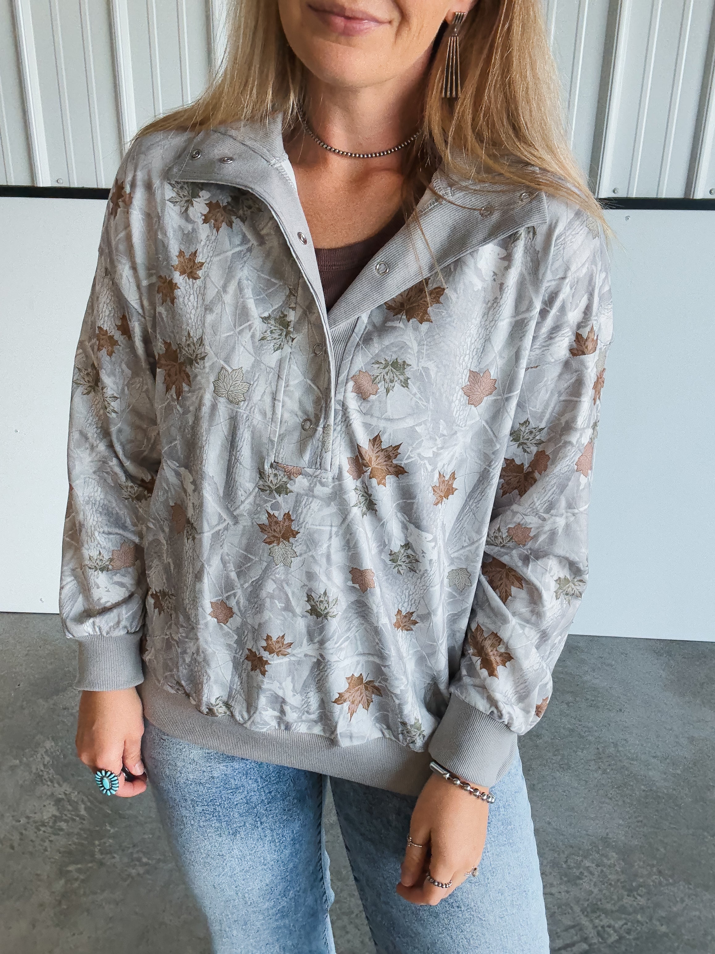 Camo Pullover