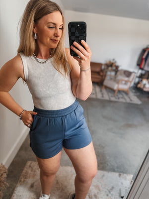 Scuba Elastic Shorts