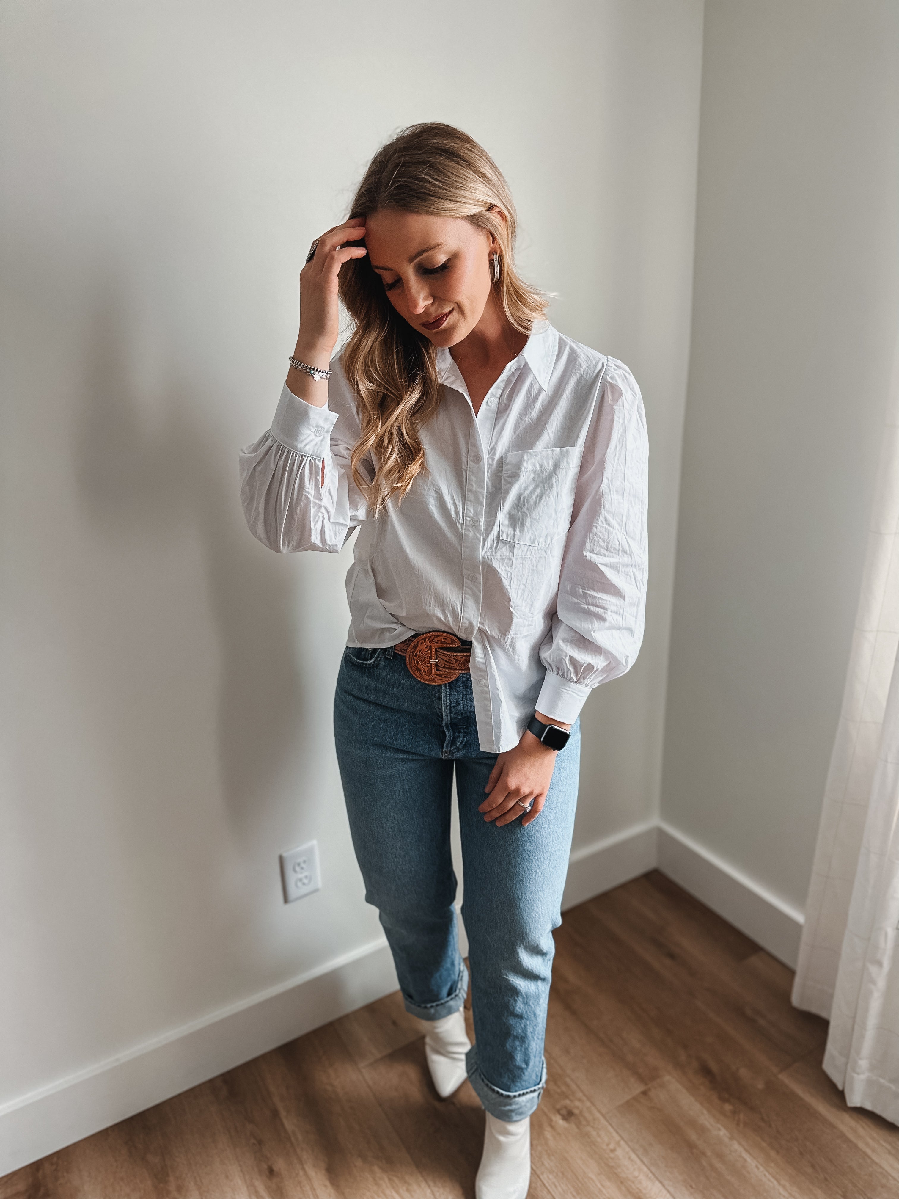 White Button Up