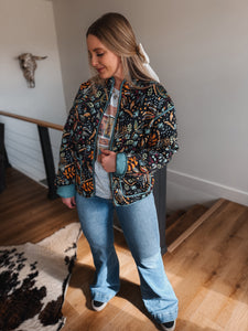 Black Quilted Jacket