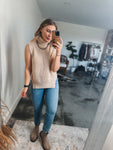 Taupe Sweater Vest