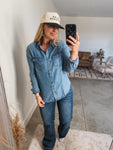 Denim Button Down