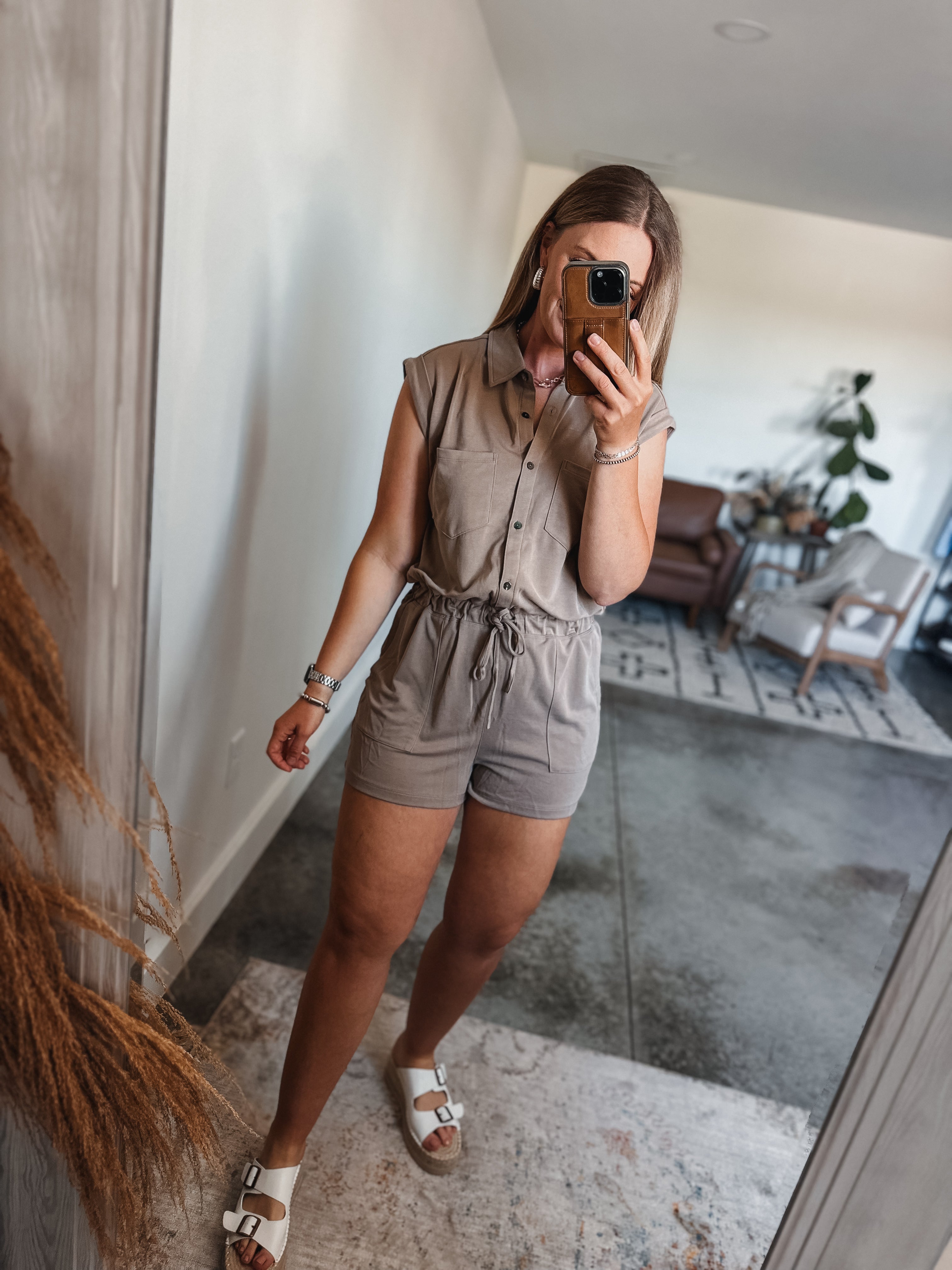 Mocha Romper