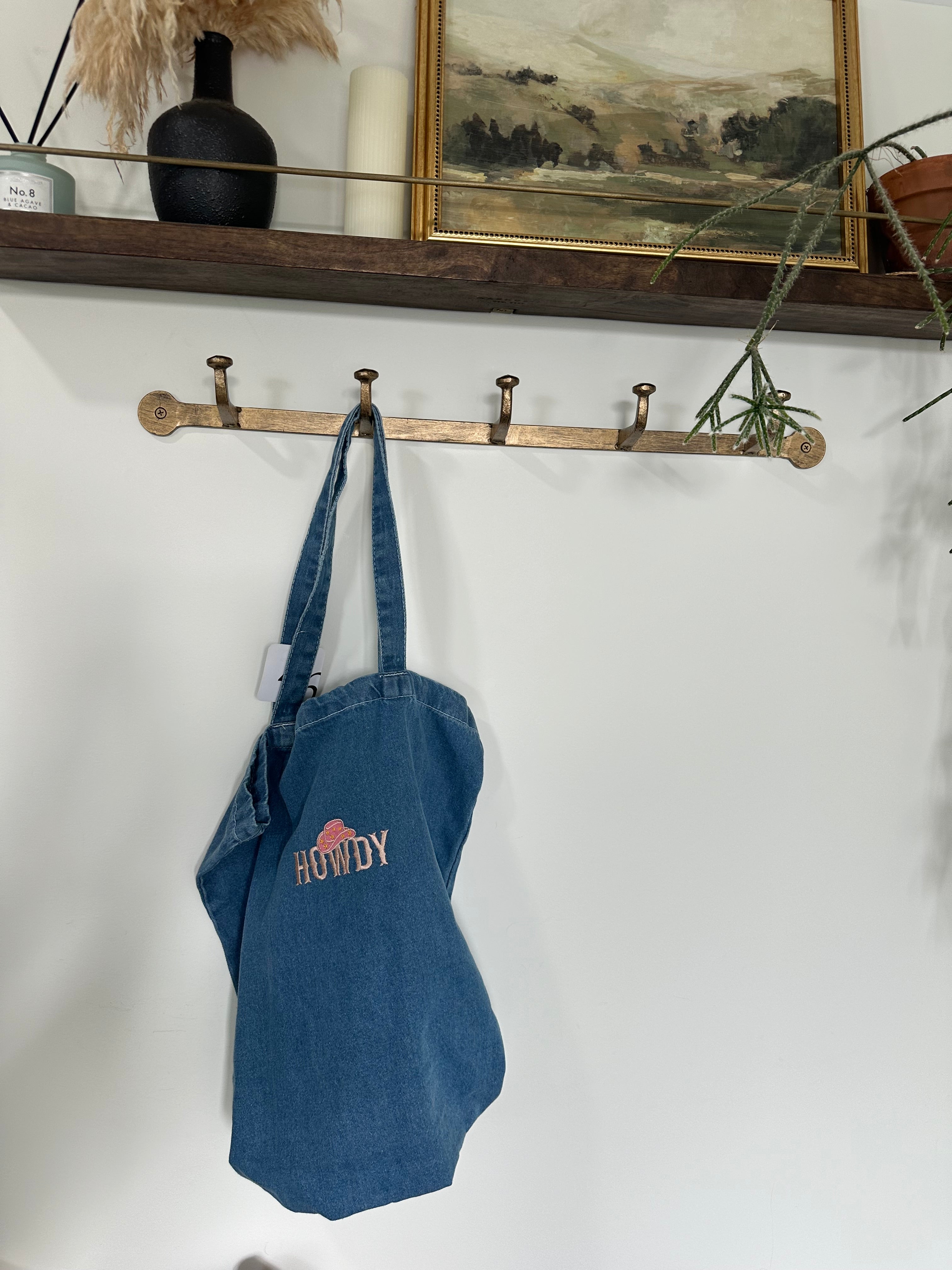 Howdy Denim Bag