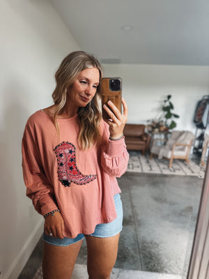 Boots Longsleeve Top