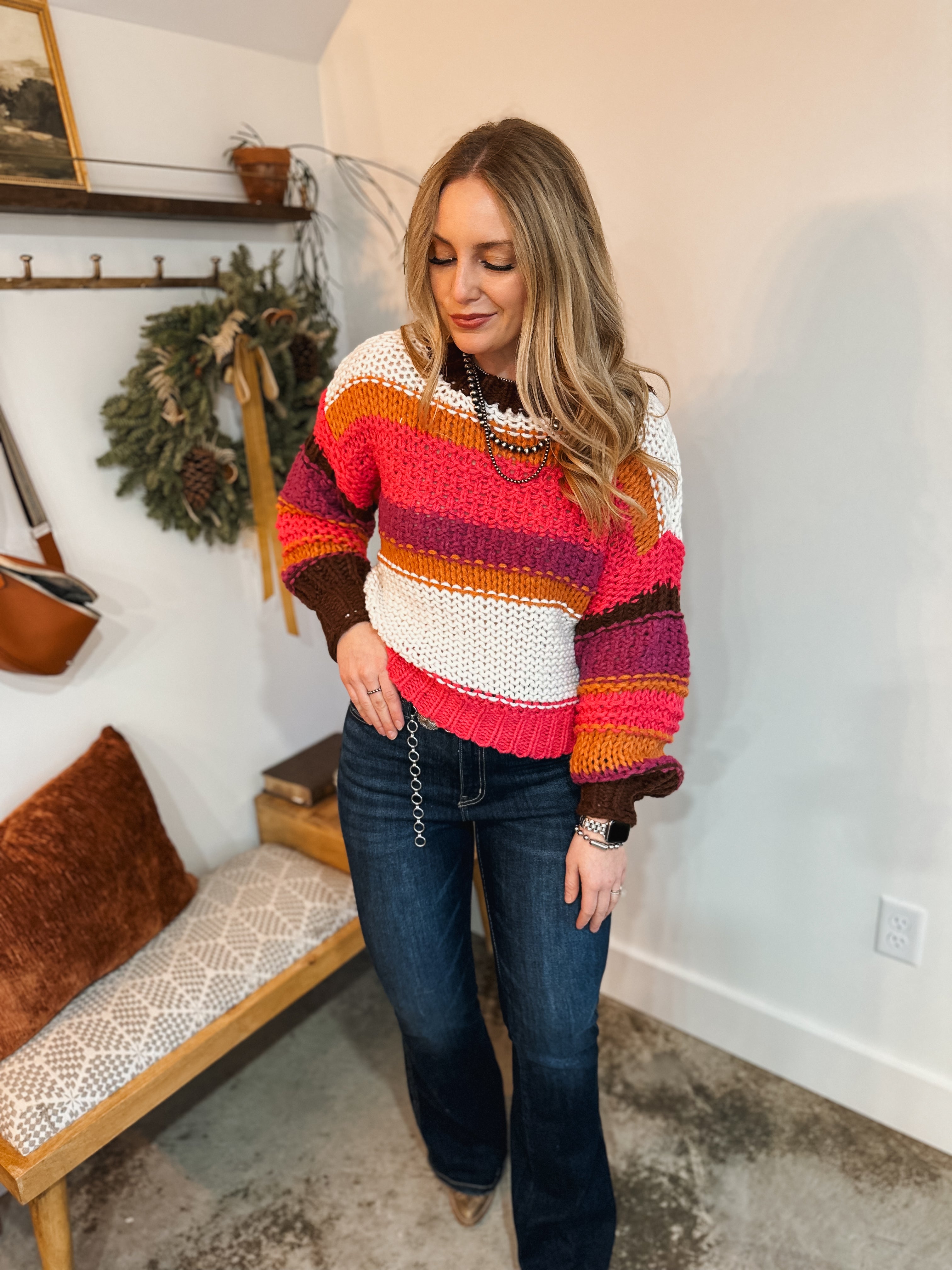 Multi Striped Sweater