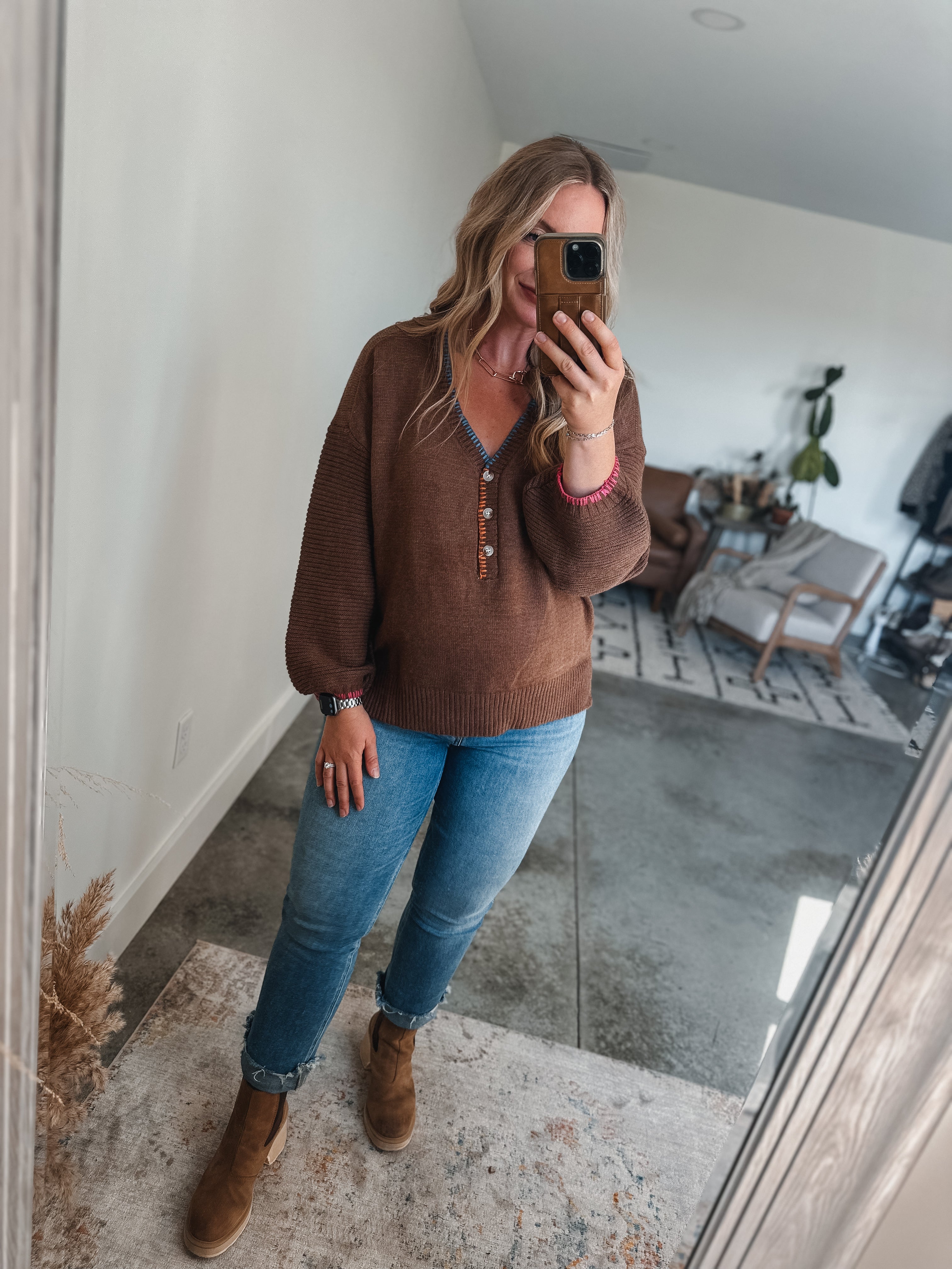 Mocha Stitch Sweater