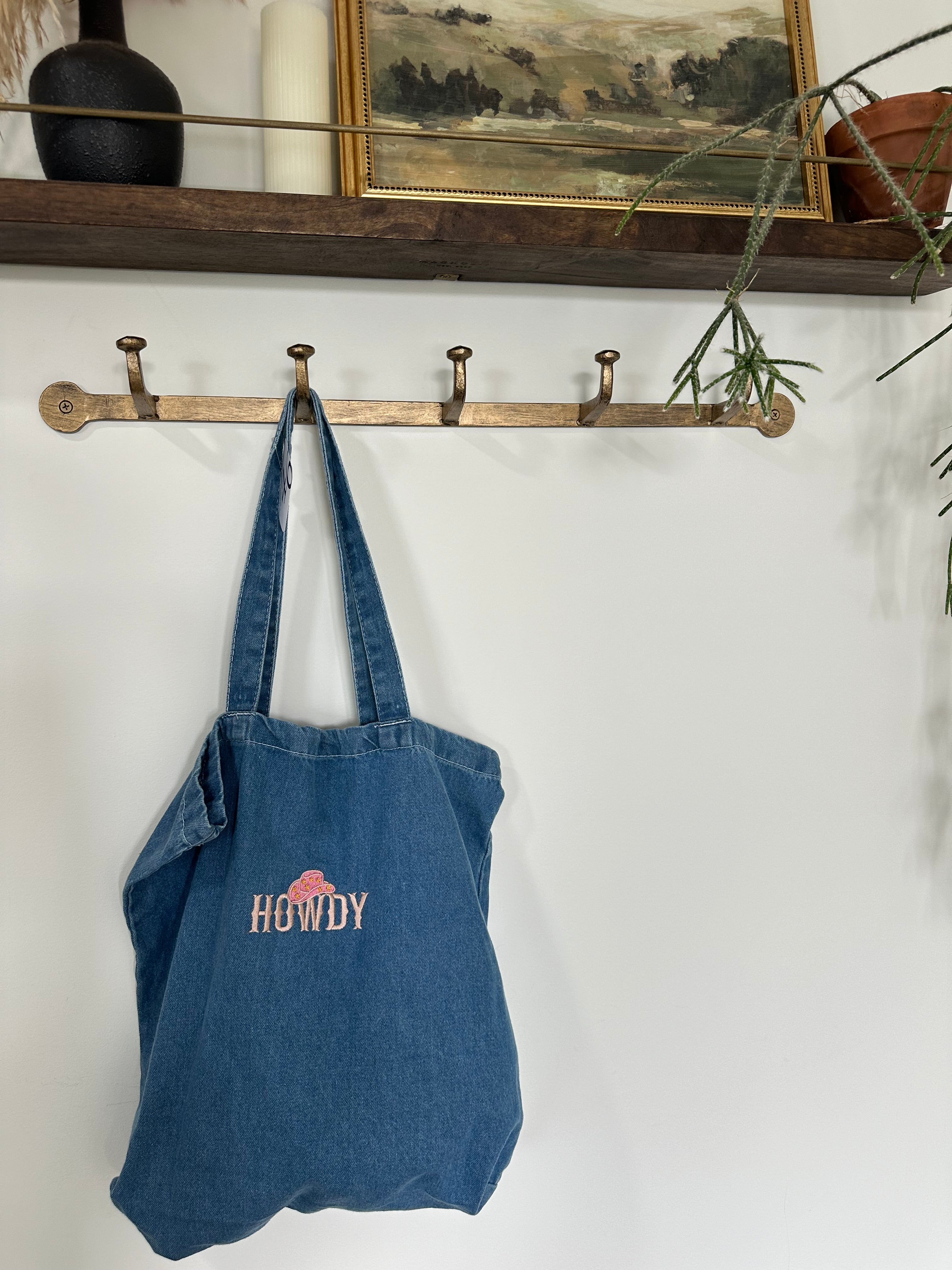 Howdy Denim Bag