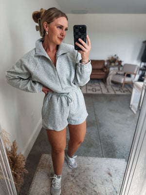 Grey Romper