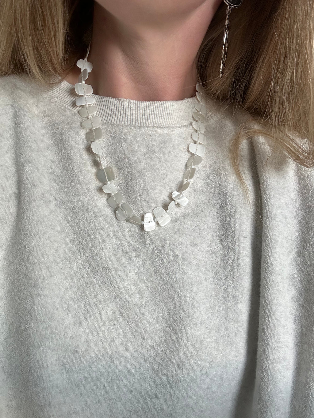 White Shell Necklace