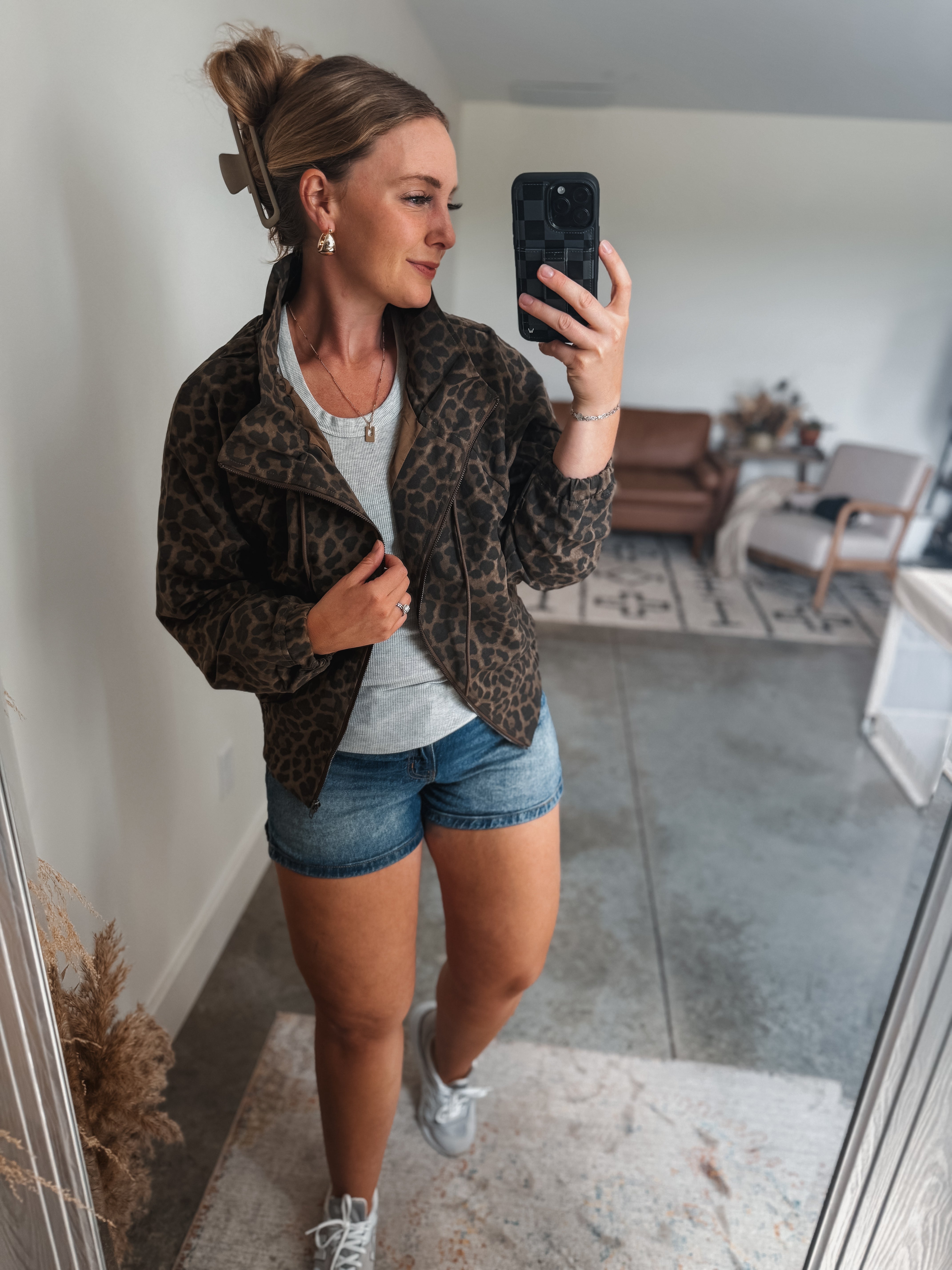 Leopard Print Jacket