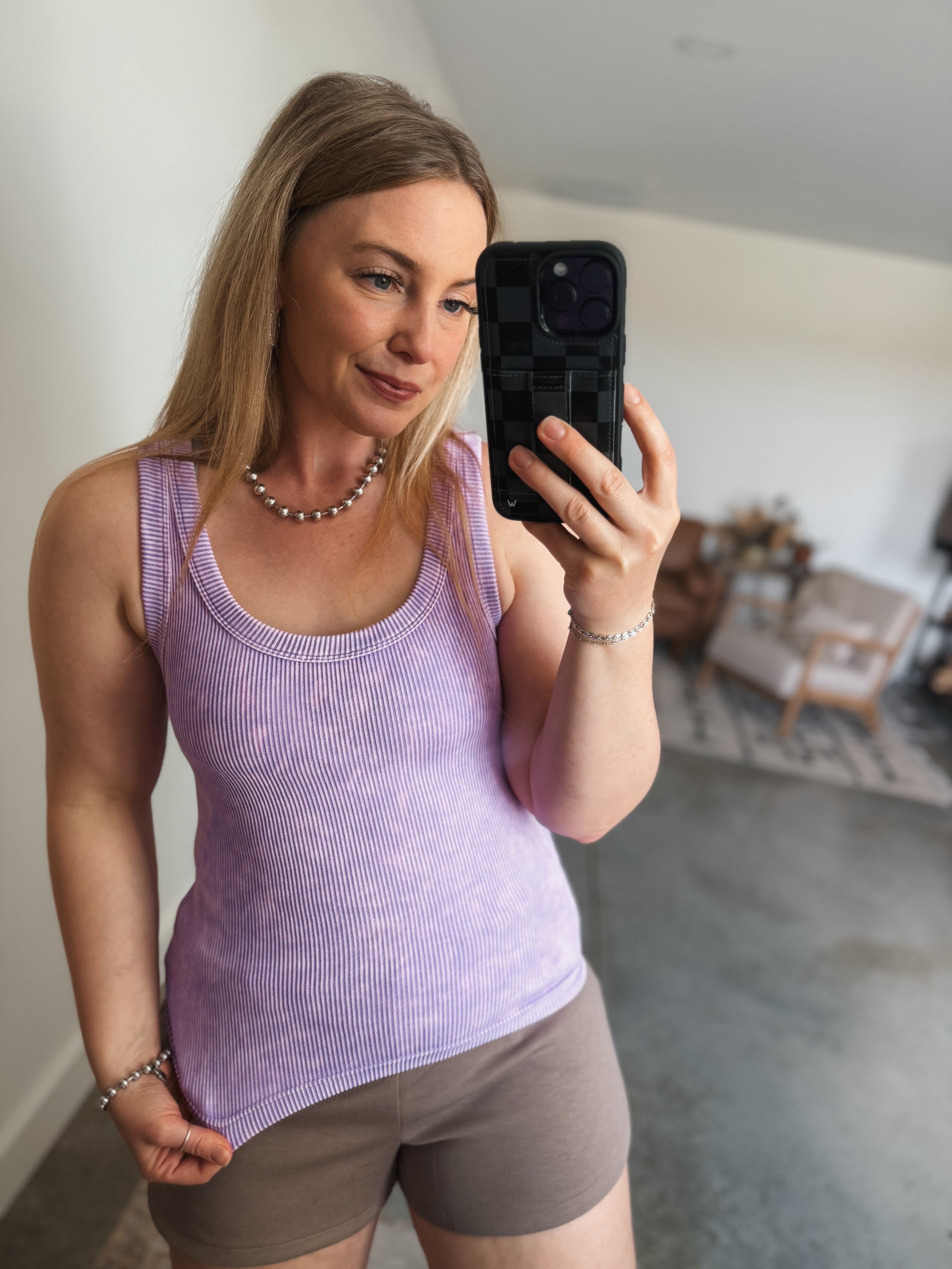 Ribbed Seamless Tank