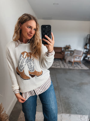 Boots Sweater