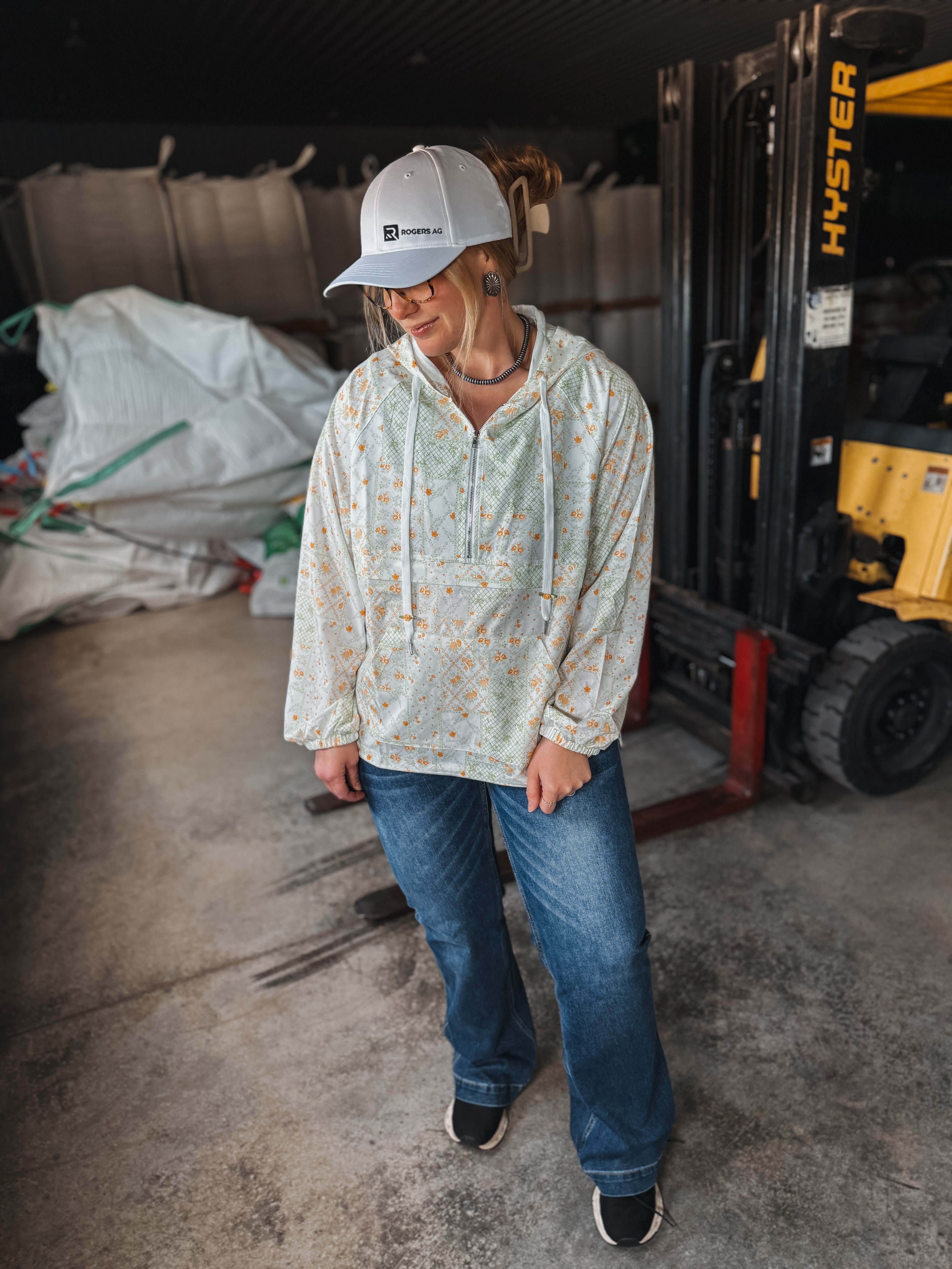 Patchwork Windbreaker