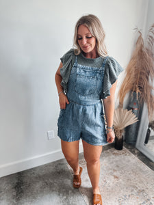 Denim Romper