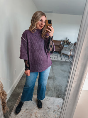 Plum Sweater