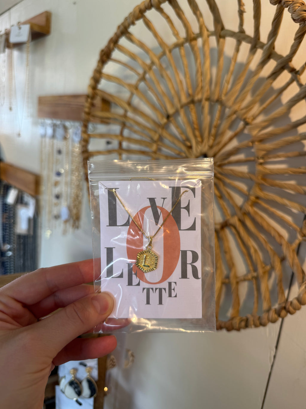 Letter Necklace